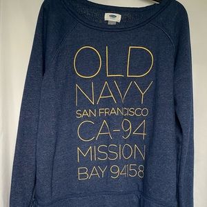Thick and Comfy Old Navy Sweater with Address